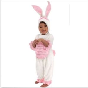 Bunny Easter Girl Photo Prop Costume Size 6-12 months *